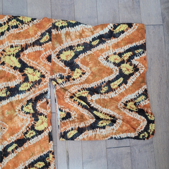 Handmade orange kimono jacket - Picture 10 of 11